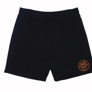 BLACK HERMES INSPIRED SHORTS