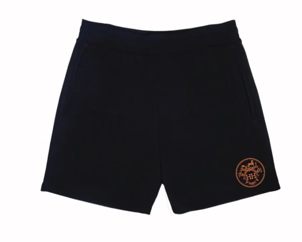 BLACK HERMES INSPIRED SHORTS